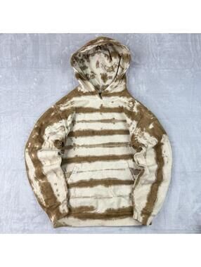 Talentless Tiger Wash Tie Dye Hoodie Unisex Size Small Fleece Designer Relaxed
